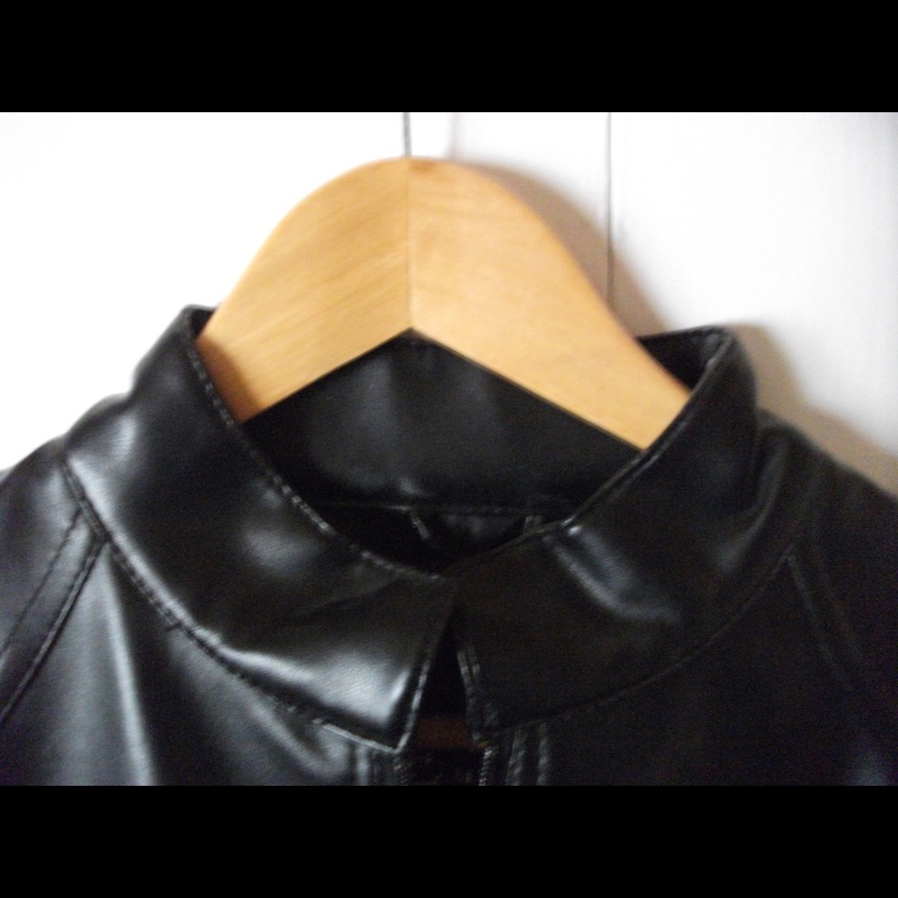 New Emporio Armani Faux leather jacket